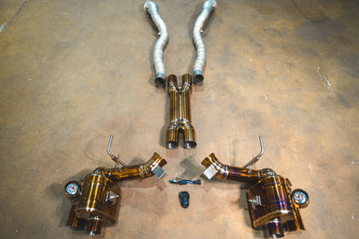 Valvetronic Designs titanium exhaust