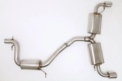 PRT Cat-Back Exhaust System with 4" Round Tips