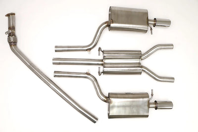 Cat-Back Exhaust System 2-1/2 Inch