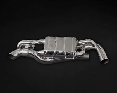 Rear Muffler Kit Valved Exhaust System