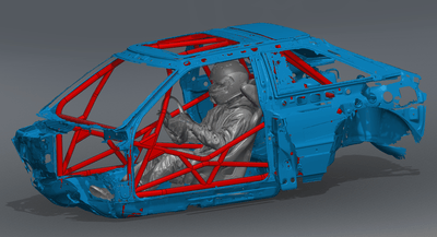 Quattro Rally Spec Roll Cage Kit