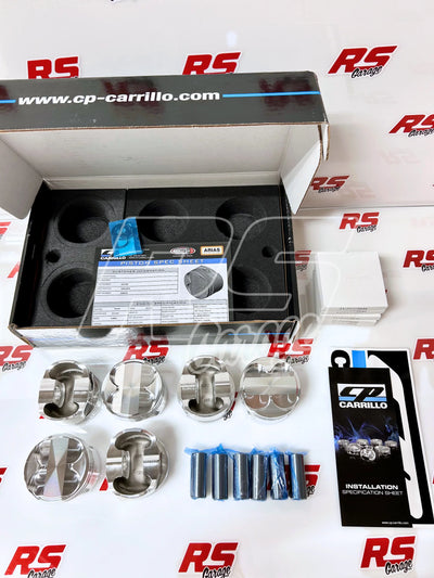Forged Piston Set, 86.5mm Bore, 10.0:1 Compression