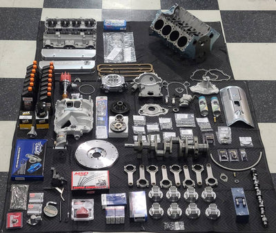 Pontiac 4-Bolt Main Bare Block Builder Kit