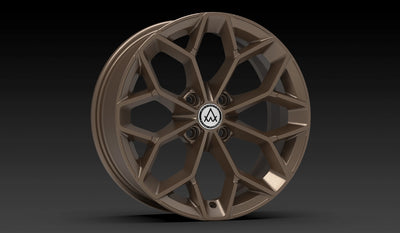 16x7 4x100 +45mm FP Lustrous Bronze Alloy Wheel