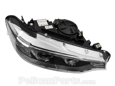 Bi-Xenon Headlight Assembly, Right