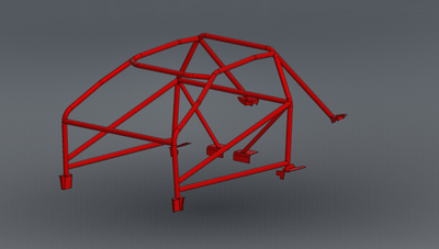 EG Hatch 8.5 Cert Roll Cage Kit