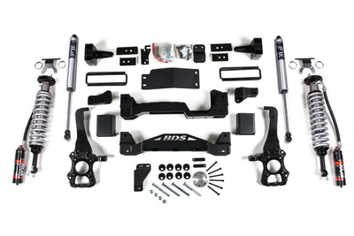 4-Inch Coil-Over Suspension Lift Kit w/ FOX 2.5 Performance Elite Shocks