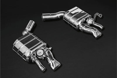 Valved Exhaust System with Mid-Pipes