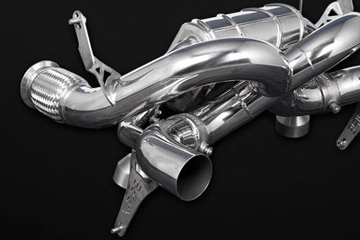 Valved X-Pipe Exhaust