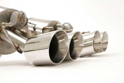 Fusion Rear Exhaust System 4.5" Quad OVAL Tips