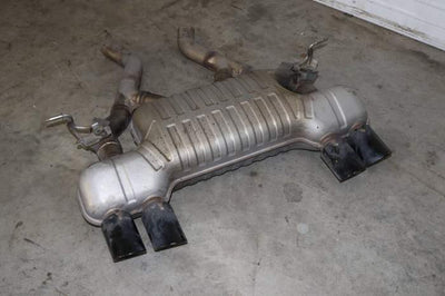 Rear Muffler with Exhaust Flap