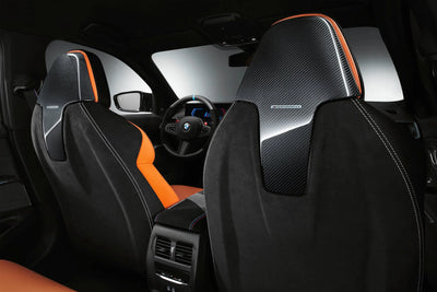 M Performance Carbon Fiber Alcantara Seat Back Covers