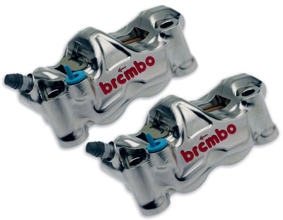 GP4-RX Nickel Plated Radial Brake Caliper Set