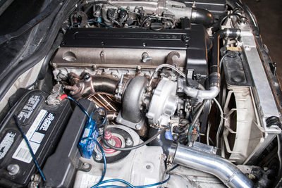 2JZ-GTE Top-Mount Turbo Manifold and Downpipe Kit