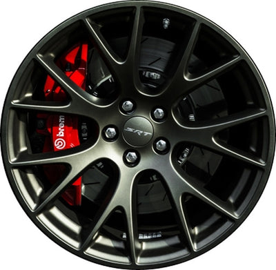 20x9.5 Inch 7 Y-Spoke Matte Black Aluminum Alloy Wheel