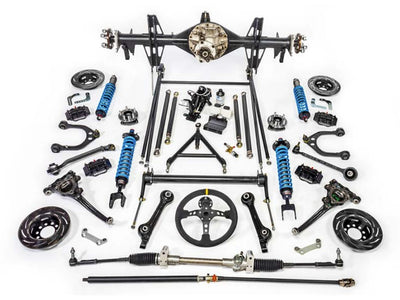 9" Rear End Assembly with Bilstein Coilover Kit