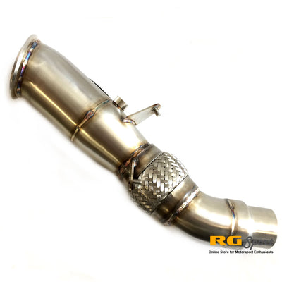 N20 Catless Downpipe w/ Flexible Pipe