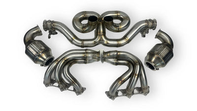 Valved X-Pipe Exhaust System