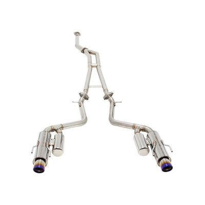 APEXi N1 Evolution-X Exhaust Lexus IS200t 2015-2016 Non-Resonated Catback with Dual Titanium Tip