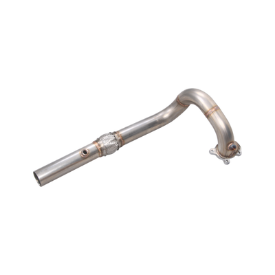 2.5" Turbo Downpipe with O2 Housing