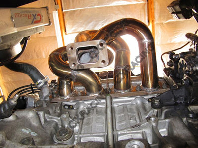 Bottom Mount T28 Turbo Manifold