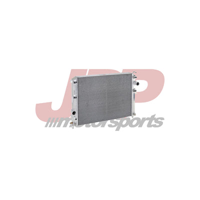 2-Row Aluminum Radiator w/ Black Ice Finish