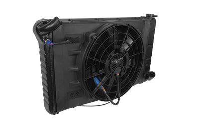 Direct-Fit Aluminum Radiator w/ SPAL Brushless Fan
