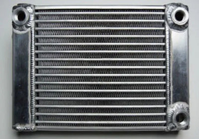 W3 500x150x50mm Oil Cooler Kit with Thermostat