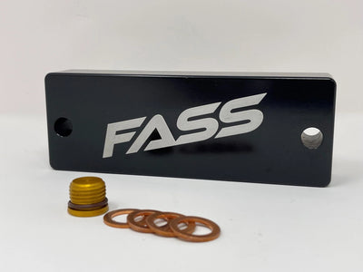 FASS Fuel Systems 10-18 Cummins 6.7L Fuel Filter Housing Delete Kit CFHD-1001K
