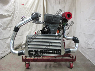 Universal Front Mount Turbo Aluminum Intercooler 25"x11.5"x2.75"