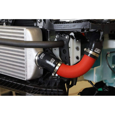 Front Mount Intercooler Kit w/ Red Charge Pipes