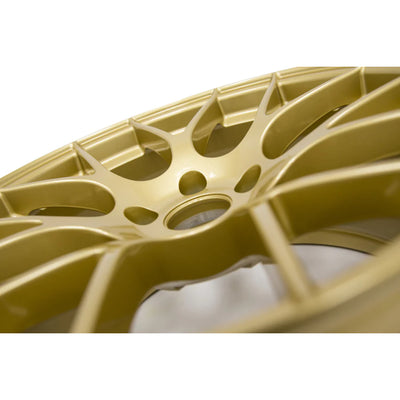 Raijin 7 Spoke Mesh Wheel 18x8 +35 5x114.3 Gold