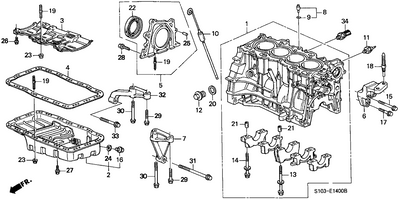Cylinder Block Assembly