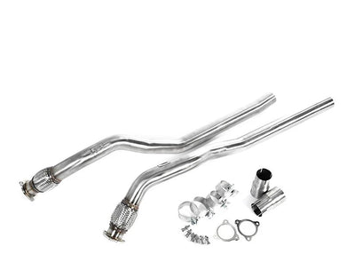 2.5-Inch 304 Stainless Steel Exhaust Downpipe