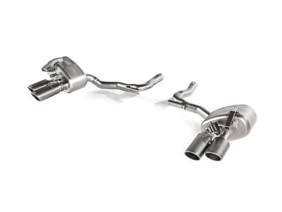 Akrapovic 2017 Porsche Panamera 4/Sport Turismo (971) Slip-On Race Line (Titanium) (Req. Tips)