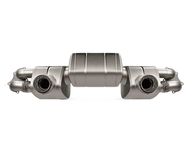 Akrapovic 2020+ Porsche Cayman GT4 (718) Slip-On Line (Option 2) w/Titanium Tips