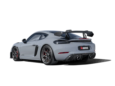 Akrapovic 2022+ Porsche 718 Cayman GT4 RS Rear Carbon Fiber Diffuser - Matte