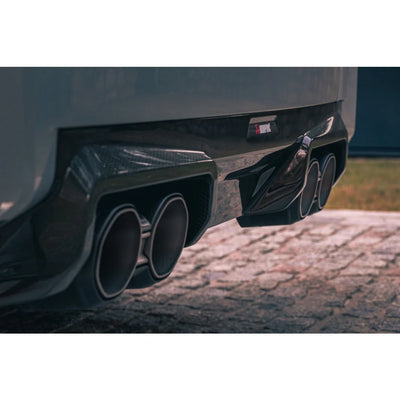Akrapovic 2021+ BMW G87 M2, G80 M3 & G82 M4 Octagonal Carbon Design Tail Pipe Set