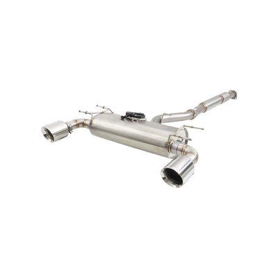 22C SUBARU BRZ 3IN VAREX VALVED CAT BACK EXHAUST SYS 4.5IN DUAL TIPS 304SS