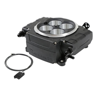 Holley black auto part