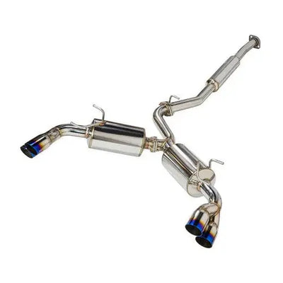 REMARK Sports Touring CatBack Exhaust, Toyota GR86 / Subaru BRZ 2022+, Burnt Stainless Tip