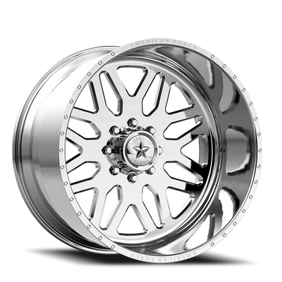 American Force Wheels silver auto part