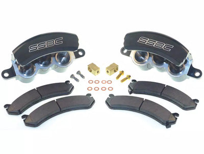 Stainless Steel Brakes red auto part