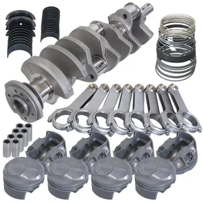 Eagle Chevy LT1350 1Pc 3.750in Crank 5.700in I-Beam Rods -5cc 4.030in Pistons Rotating Assembly