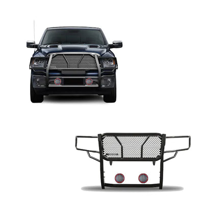 BLK RUGGED HD GRILLE GUARD KIT