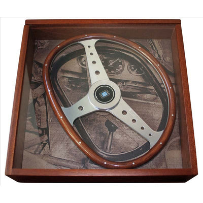 Bisiluro Mahogany Wood Steering Wheel