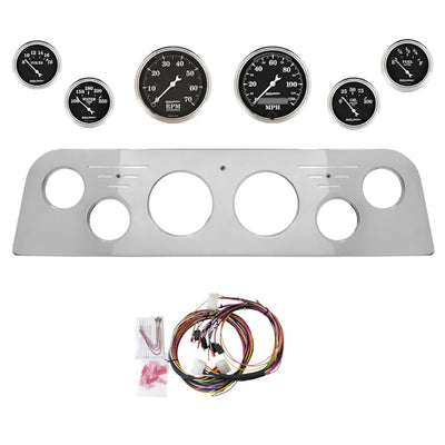 AutoMeter black gauge