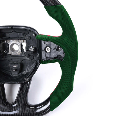 Carbon Fiber Steering Wheel with LED Dash