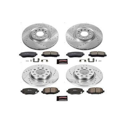 Power Stop Z23 COATED KIT W/ AS CALS CPR6539-23