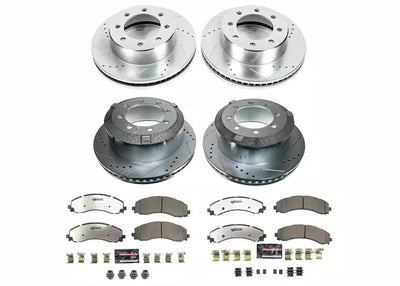 Power Stop Z36 COATED BRAKE KIT CPK8792-36